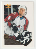Sandis Ozolinsh - Colorado Avalanche (NHL Hockey Card) 1995-96 Pinnacle Summit # 137 Mint