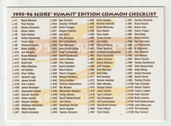 Checklist # 1 (#1 - #198) (NHL Hockey Card) 1995-96 Pinnacle Summit # 199 Mint