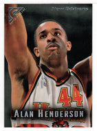 Alan Henderson RC - Atlanta Hawks (NBA Basketball Card) 1995-96 Topps Gallery # 43 Mint