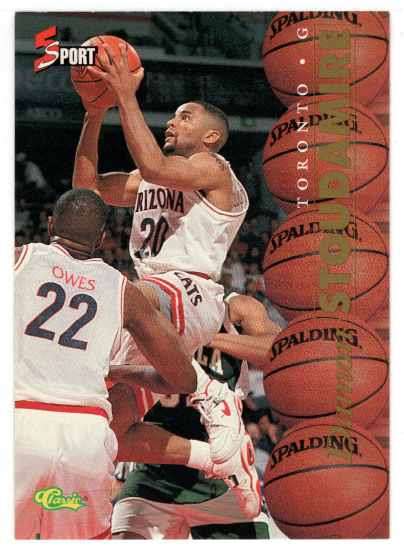 Damon Stoudamire - Toronto Raptors (NBA Basketball Card) 1995 Classic Five Sport # 6 Mint