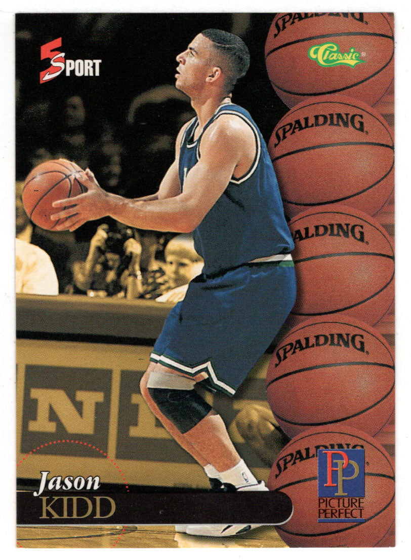 Jason Kidd - Dallas Mavericks (NBA Basketball Card) 1995 Classic Five Sport # 198  Mint