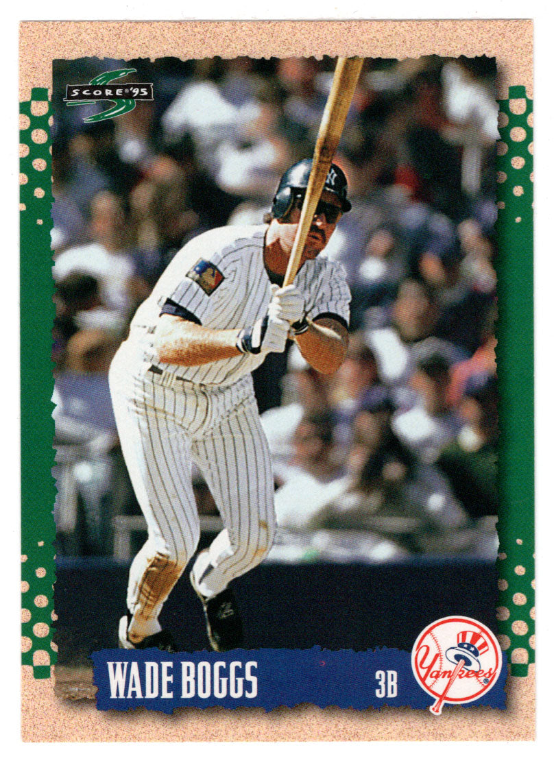 Wade Boggs - New York Yankees (MLB Baseball Card) 1995 Score # 349 Mint