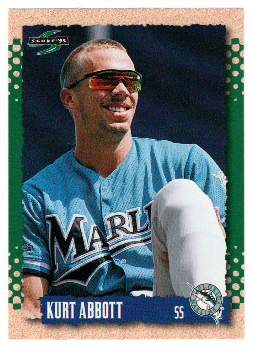 Kurt Abbott - Florida Marlins (MLB Baseball Card) 1995 Score # 358 Mint