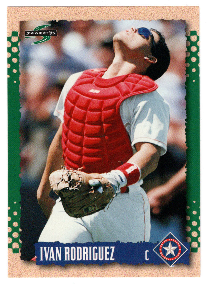 Ivan Rodriguez - Texas Rangers (MLB Baseball Card) 1995 Score # 367 Mint