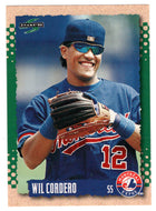 Wil Cordero - Montreal Expos (MLB Baseball Card) 1995 Score # 386 Mint