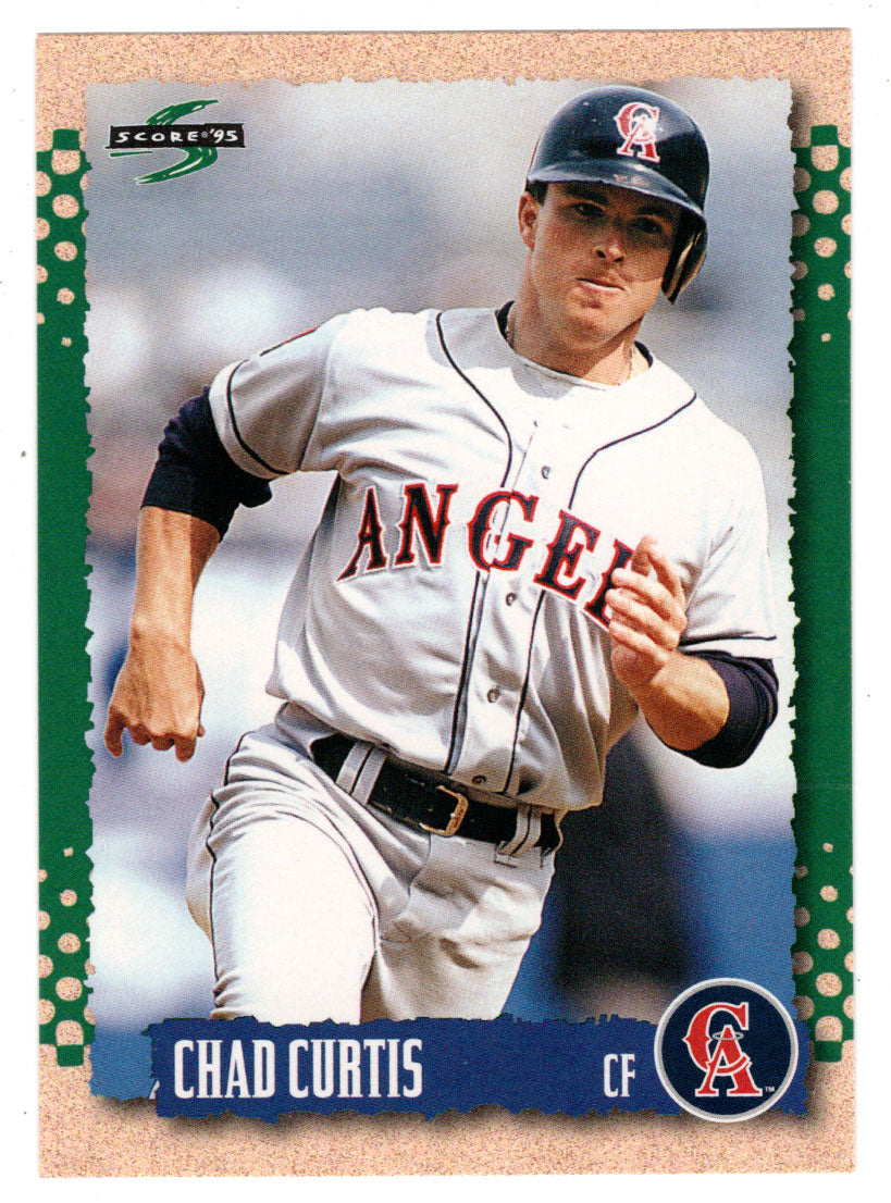 Chad Curtis - California Angels (MLB Baseball Card) 1995 Score # 392 Mint