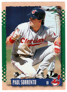 Paul Sorrento - Cleveland Indians (MLB Baseball Card) 1995 Score # 396 Mint