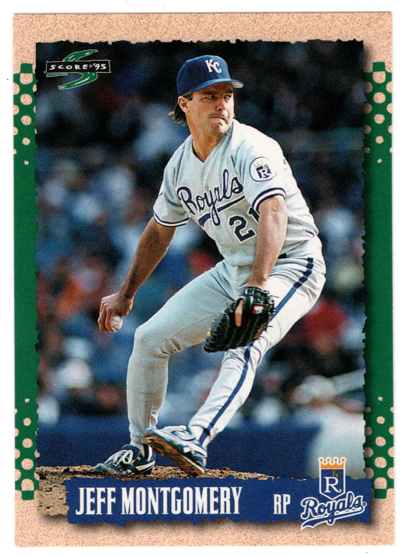 Jeff Montgomery - Kansas City Royals (MLB Baseball Card) 1995 Score # 400 Mint