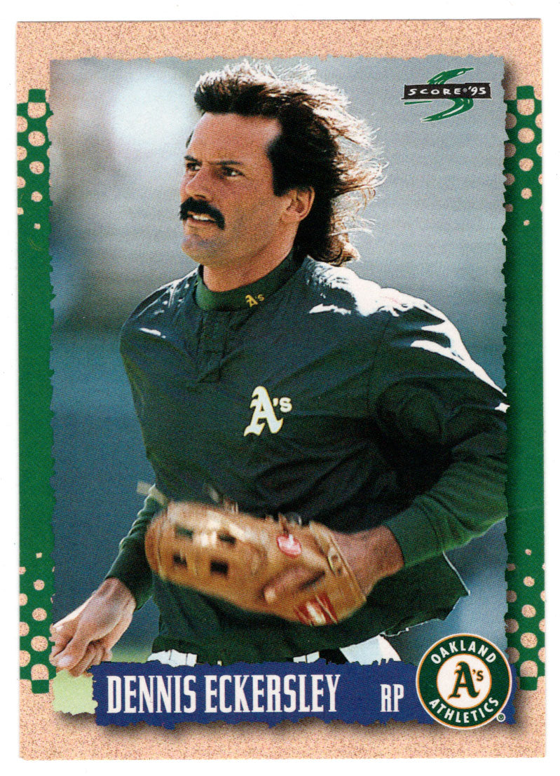 Dennis Eckersley - Oakland Athletics (MLB Baseball Card) 1995 Score # 408 Mint