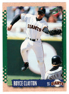 Royce Clayton - San Francisco Giants (MLB Baseball Card) 1995 Score # 413 Mint