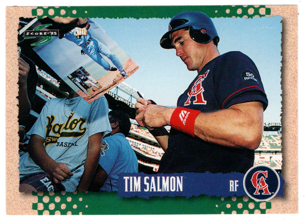 Tim Salmon - California Angels (MLB Baseball Card) 1995 Score # 420 Mint