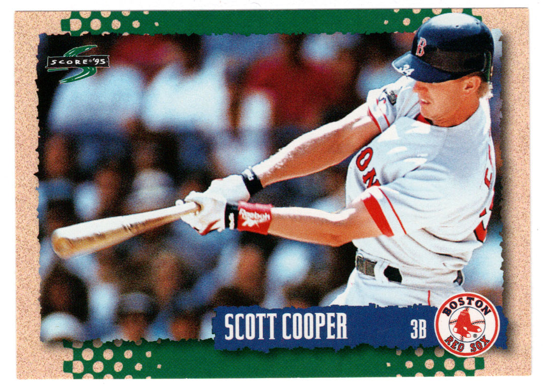 Scott Cooper - Boston Red Sox (MLB Baseball Card) 1995 Score # 427 Mint