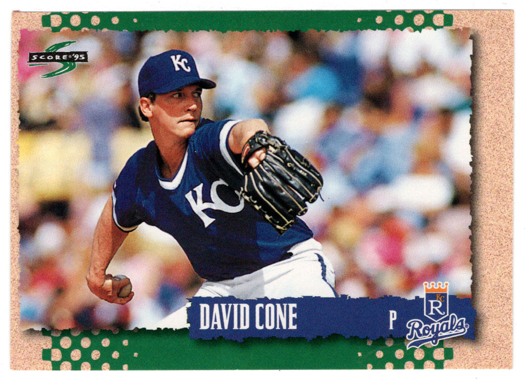 David Cone - Kansas City Royals (MLB Baseball Card) 1995 Score # 443 Mint