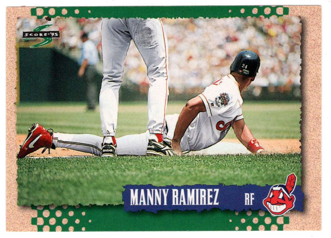 Manny Ramirez - Cleveland Indians (MLB Baseball Card) 1995 Score # 445 Mint