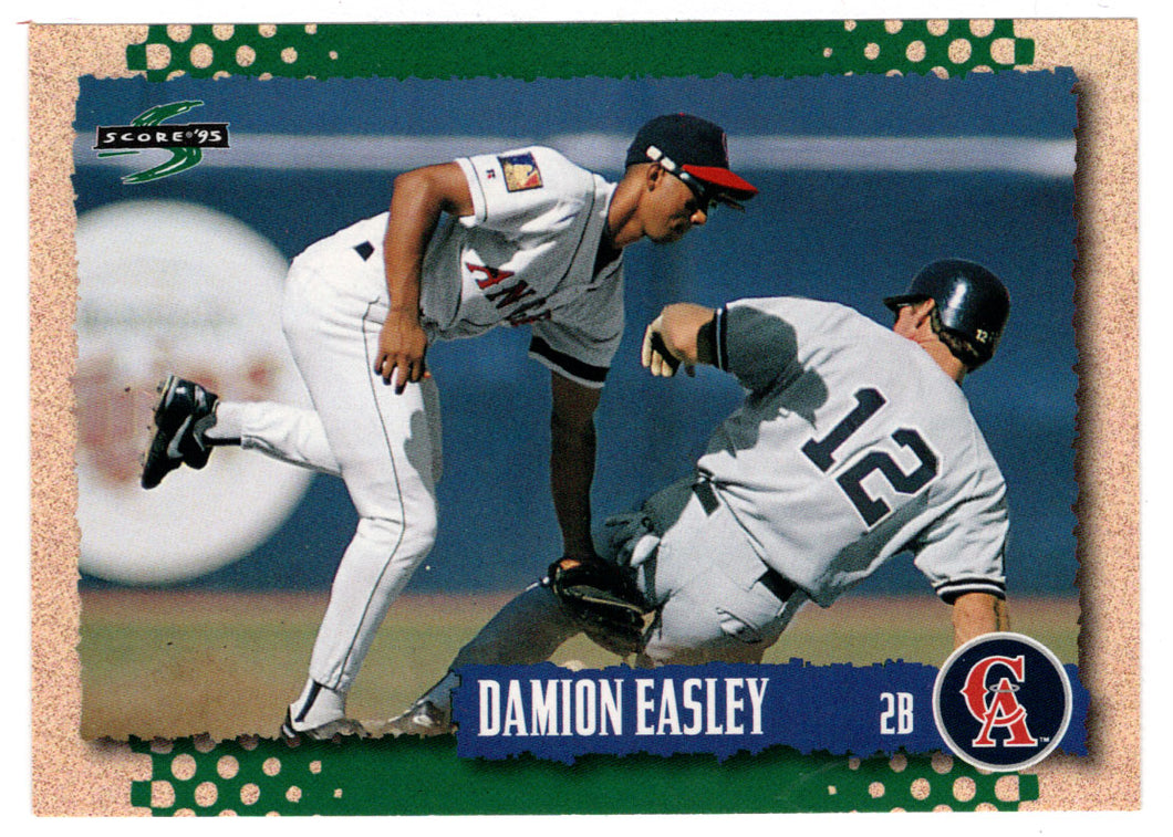 Damion Easley - California Angels (MLB Baseball Card) 1995 Score # 447 Mint