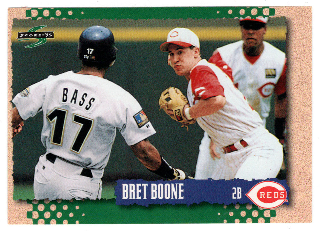 Bret Boone - Cincinnati Reds (MLB Baseball Card) 1995 Score # 455 Mint