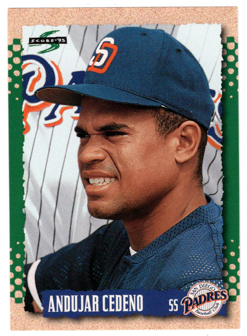 Andujar Cedeno - San Diego Padres (MLB Baseball Card) 1995 Score # 477 Mint