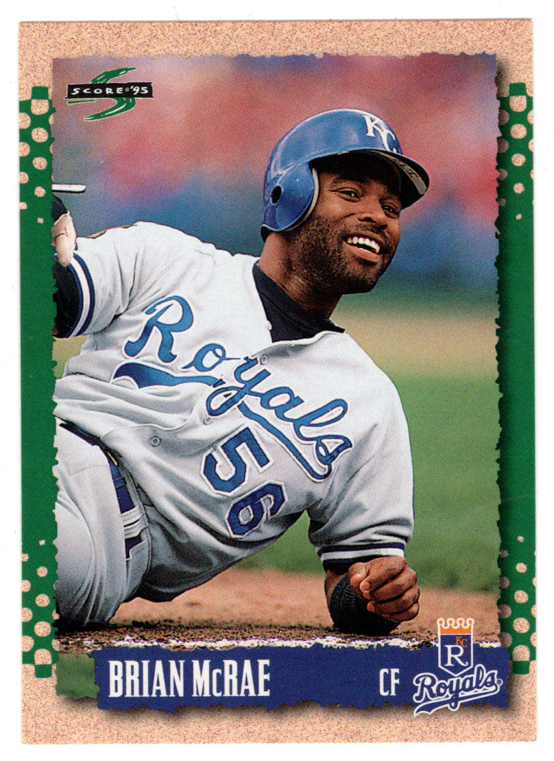 Brian McRae - Kansas City Royals (MLB Baseball Card) 1995 Score # 493 Mint