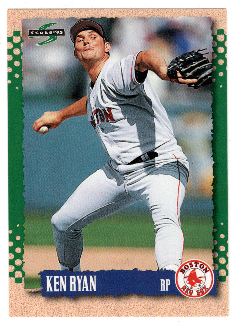 Ken Ryan - Boston Red Sox (MLB Baseball Card) 1995 Score # 498 Mint