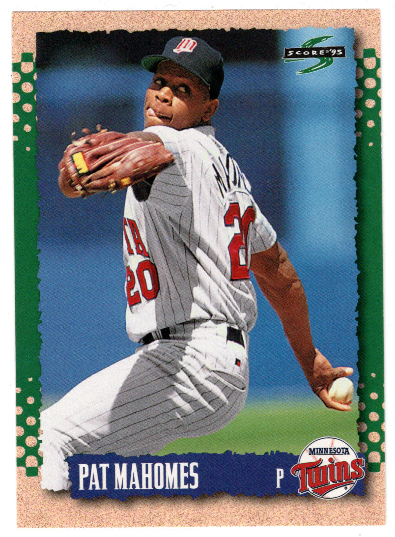 Pat Mahomes - Minnesota Twins (MLB Baseball Card) 1995 Score # 500 Mint