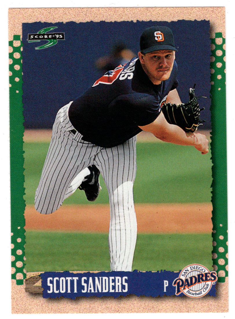 Scott Sanders - San Diego Padres (MLB Baseball Card) 1995 Score # 508 Mint