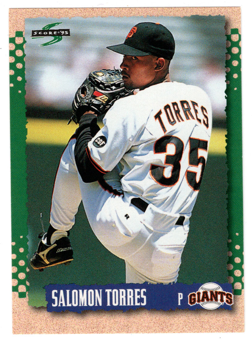 Salomon Torres - San Francisco Giants (MLB Baseball Card) 1995 Score # 528 Mint