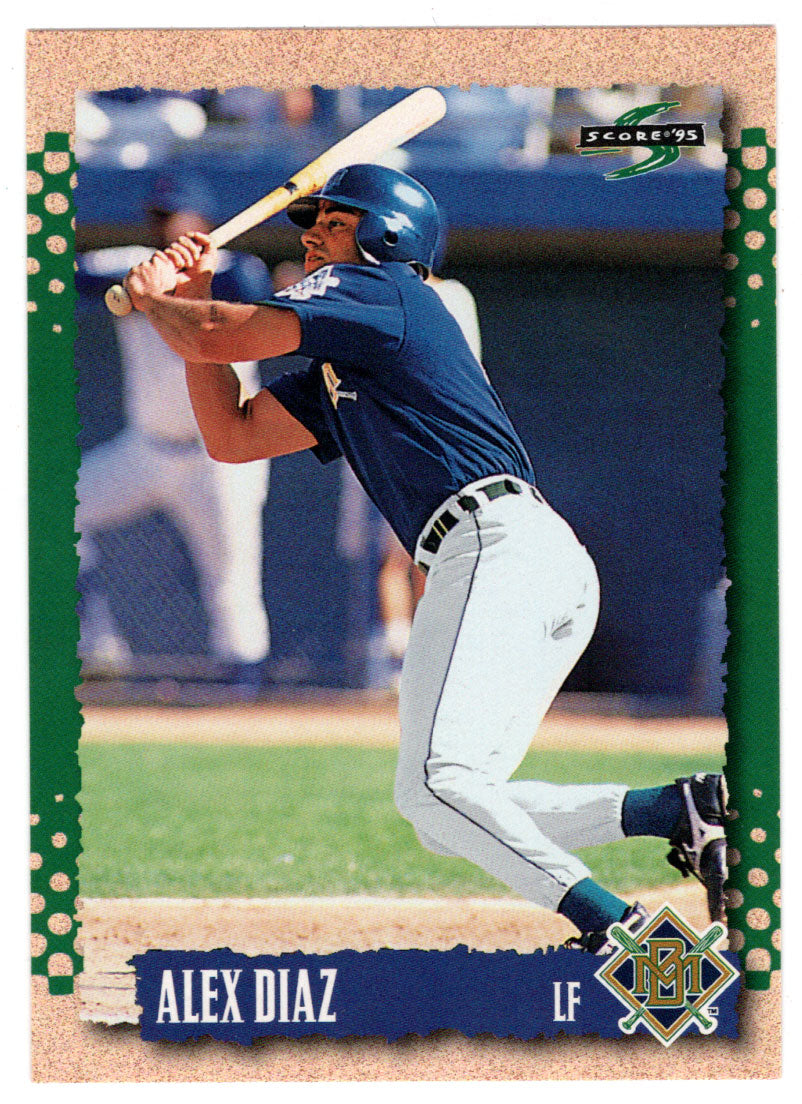 Alex Diaz - Milwaukee Brewers (MLB Baseball Card) 1995 Score # 533 Mint