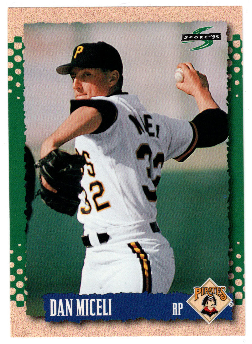 Dan Miceli - Pittsburgh Pirates (MLB Baseball Card) 1995 Score # 534 Mint
