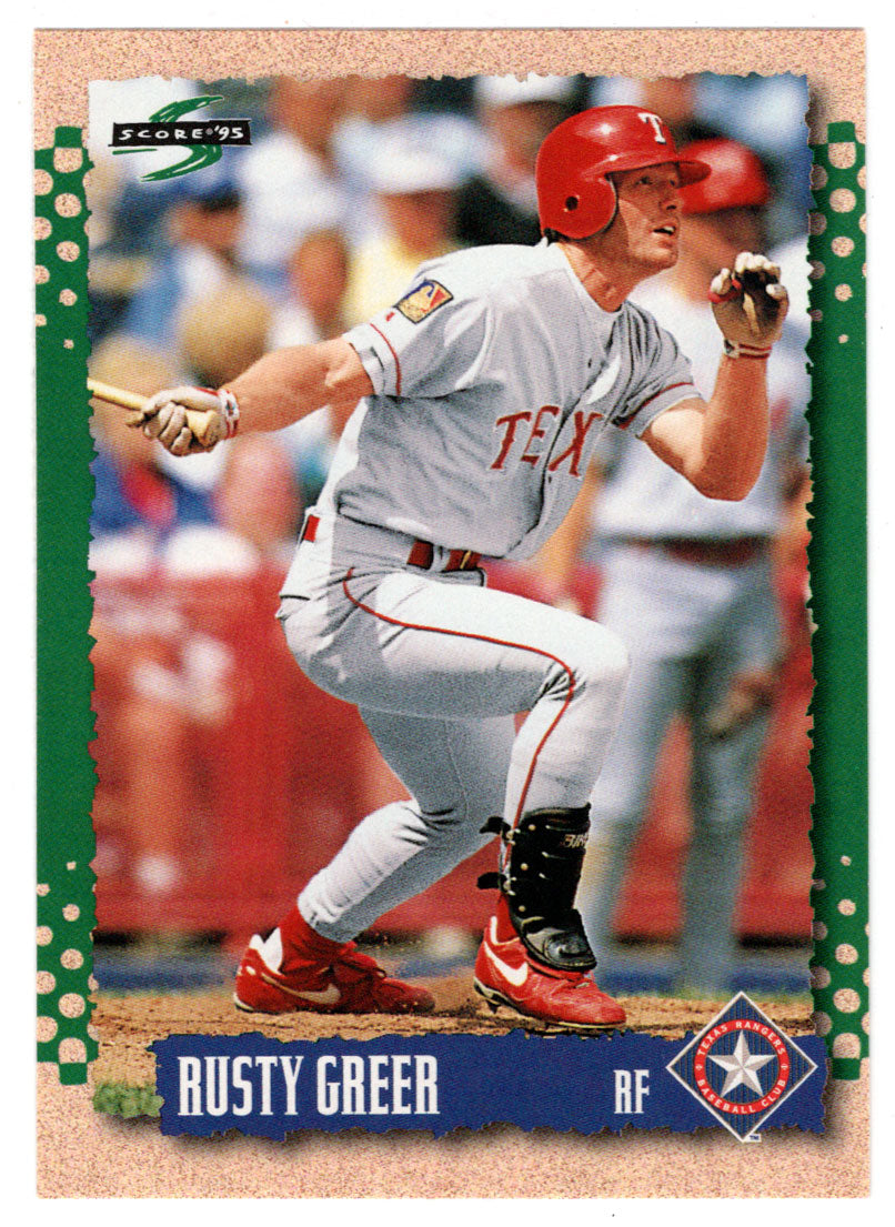 Rusty Greer - Texas Rangers (MLB Baseball Card) 1995 Score # 540 Mint