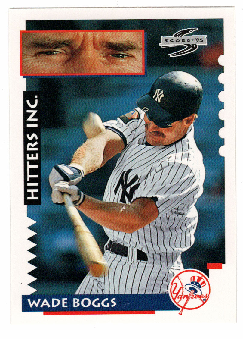 Wade Boggs - New York Yankees - Hitters Inc. (MLB Baseball Card) 1995 Score # 560 Mint