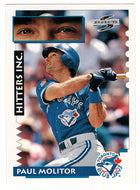 Paul Molitor - Toronto Blue Jays - Hitters Inc. (MLB Baseball Card) 1995 Score # 566 Mint