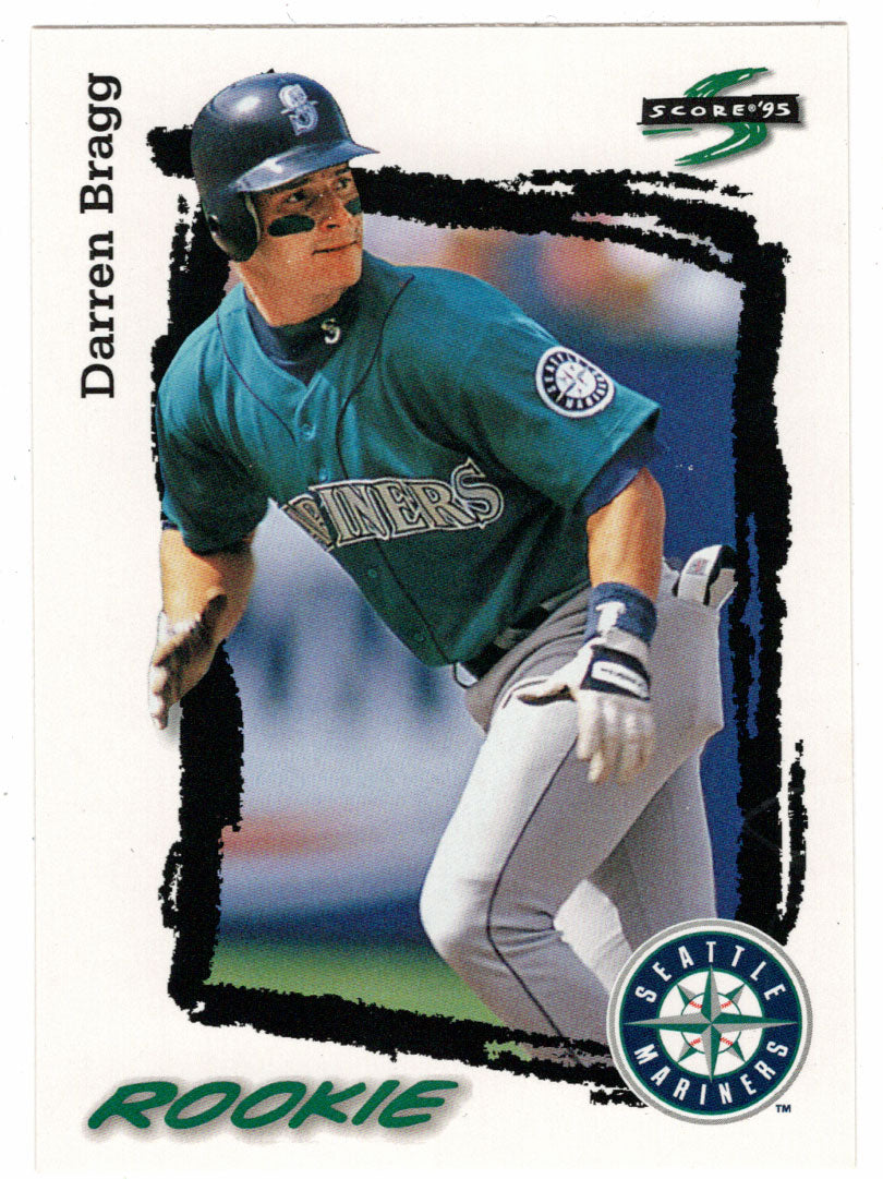 Darren Bragg - Seattle Mariners - Rookie Season (MLB Baseball Card) 1995 Score # 589 Mint