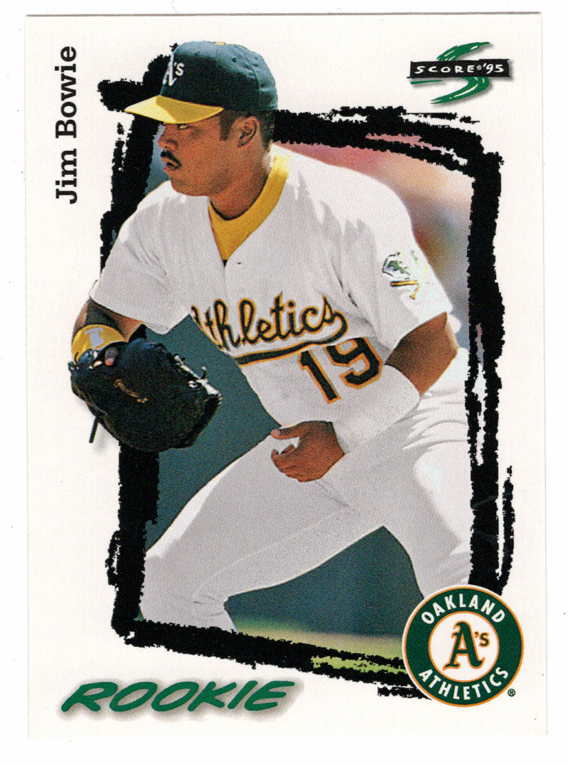 Jim Bowie RC - Oakland Athletics - Rookie Season (MLB Baseball Card) 1995 Score # 598 Mint