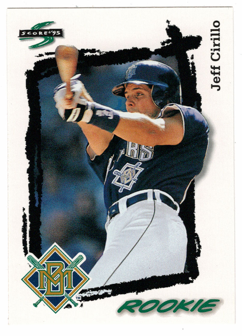 Jeff Cirillo - Milwaukee Brewers - Rookie Season (MLB Baseball Card) 1995 Score # 599 Mint