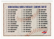 Checklist # 538 - # 601 (MLB Baseball Card) 1995 Score # 605 Mint