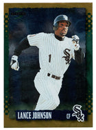 Lance Johnson - Chicago White Sox - Gold Rush (MLB Baseball Card) 1995 Score # 360 Mint