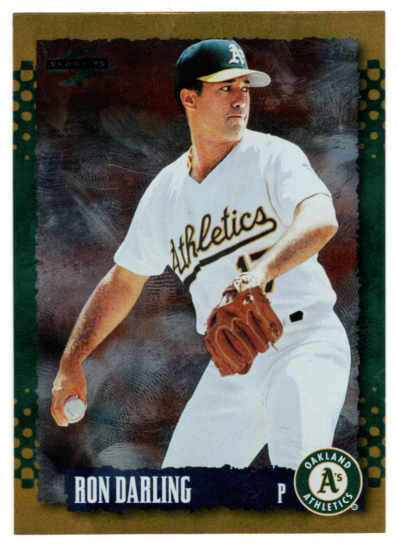 Ron Darling - Oakland Athletics - Gold Rush (MLB Baseball Card) 1995 Score # 381 Mint