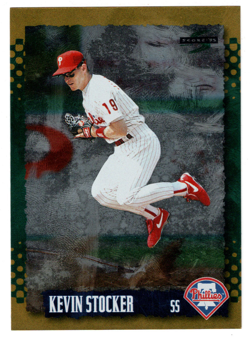 Kevin Stocker - Philadelphia Phillies - Gold Rush (MLB Baseball Card) 1995 Score # 405 Mint