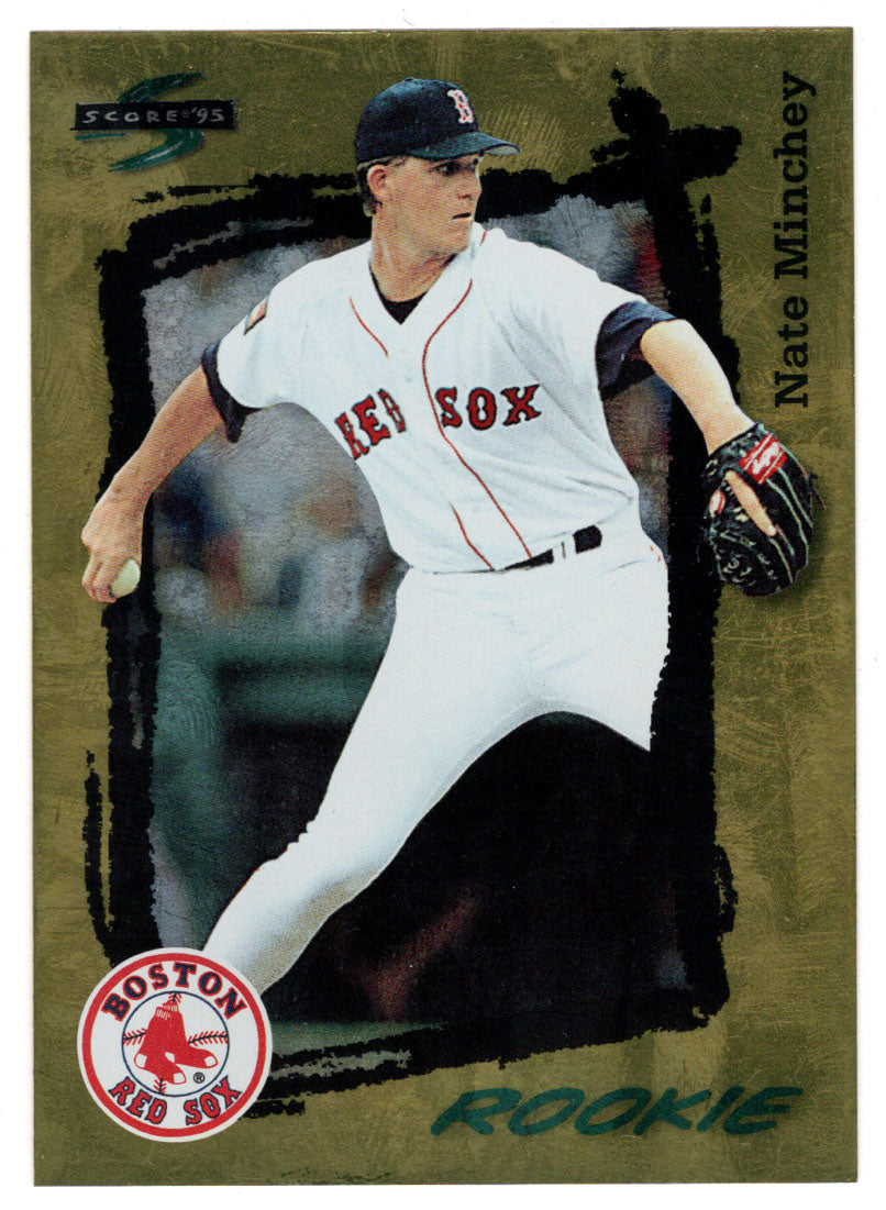 Nate Minchey - Boston Red Sox - Gold Rush (MLB Baseball Card) 1995 Score # 586 Mint
