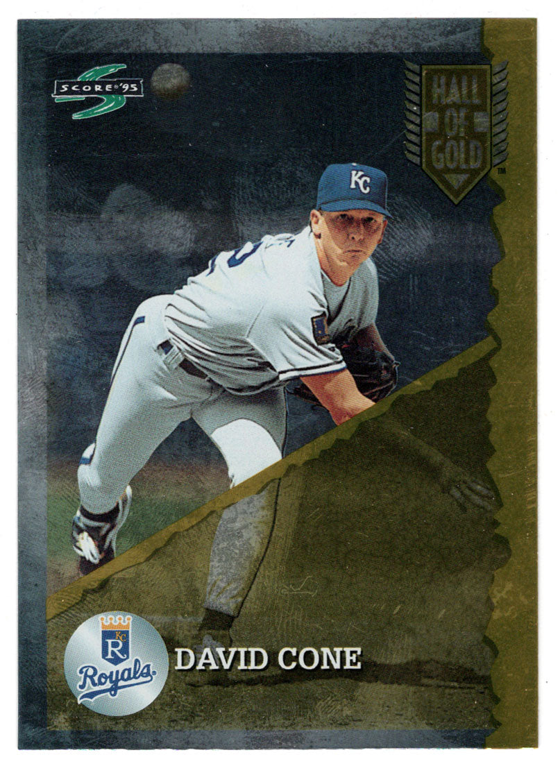 David Cone - Kansas City Royals - Hall of Gold (MLB Baseball Card) 1995 Score # HG-93 Mint
