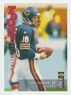 Steve Stenstrom - Chicago Bears - Rookie Season (NFL Football Card) 1995 Upper Deck Collector's Choice Update # U 10 Mint