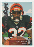 Ki-Jana Carter - Cincinnati Bengals - Rookie Season (NFL Football Card) 1995 Upper Deck Collector's Choice Update # U 12 Mint