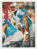 Steve McNair - Houston Oilers - Rookie Season (NFL Football Card) 1995 Upper Deck Collector's Choice Update # U 20 Mint