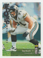 Load image into Gallery viewer, Tony Boselli - Jacksonville Jaguars - Rookie Season (NFL Football Card) 1995 Upper Deck Collector's Choice Update # U 26 Mint

