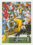 Steve McLaughlin RC - St. Louis Rams (NFL Football Card) 1995 Upper Deck Collector's Choice Update # U 32 Mint