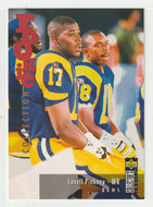 Lovell Pinkney RC - St. Louis Rams (NFL Football Card) 1995 Upper Deck Collector's Choice Update # U 33 Mint