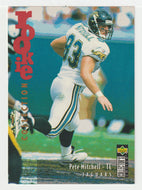 Pete Mitchell RC - Jacksonville Jaguars (NFL Football Card) 1995 Upper Deck Collector's Choice Update # U 34 Mint