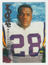 Load image into Gallery viewer, James A. Stewart - Minnesota Vikings - Rookie Season (NFL Football Card) 1995 Upper Deck Collector's Choice Update # U 35 Mint
