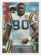 Derrick Alexander - Minnesota Vikings - Rookie Season (NFL Football Card) 1995 Upper Deck Collector's Choice Update # U 37 Mint