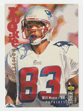 Load image into Gallery viewer, Will Moore RC - New England Patriots (NFL Football Card) 1995 Upper Deck Collector's Choice Update # U 39 Mint
